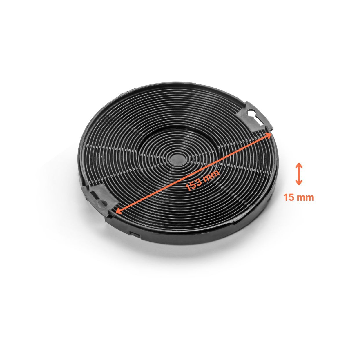 Aktivkohlefilter 1120067942, Ersatz von FILTERCAPS, passend für Roblin-Geräte