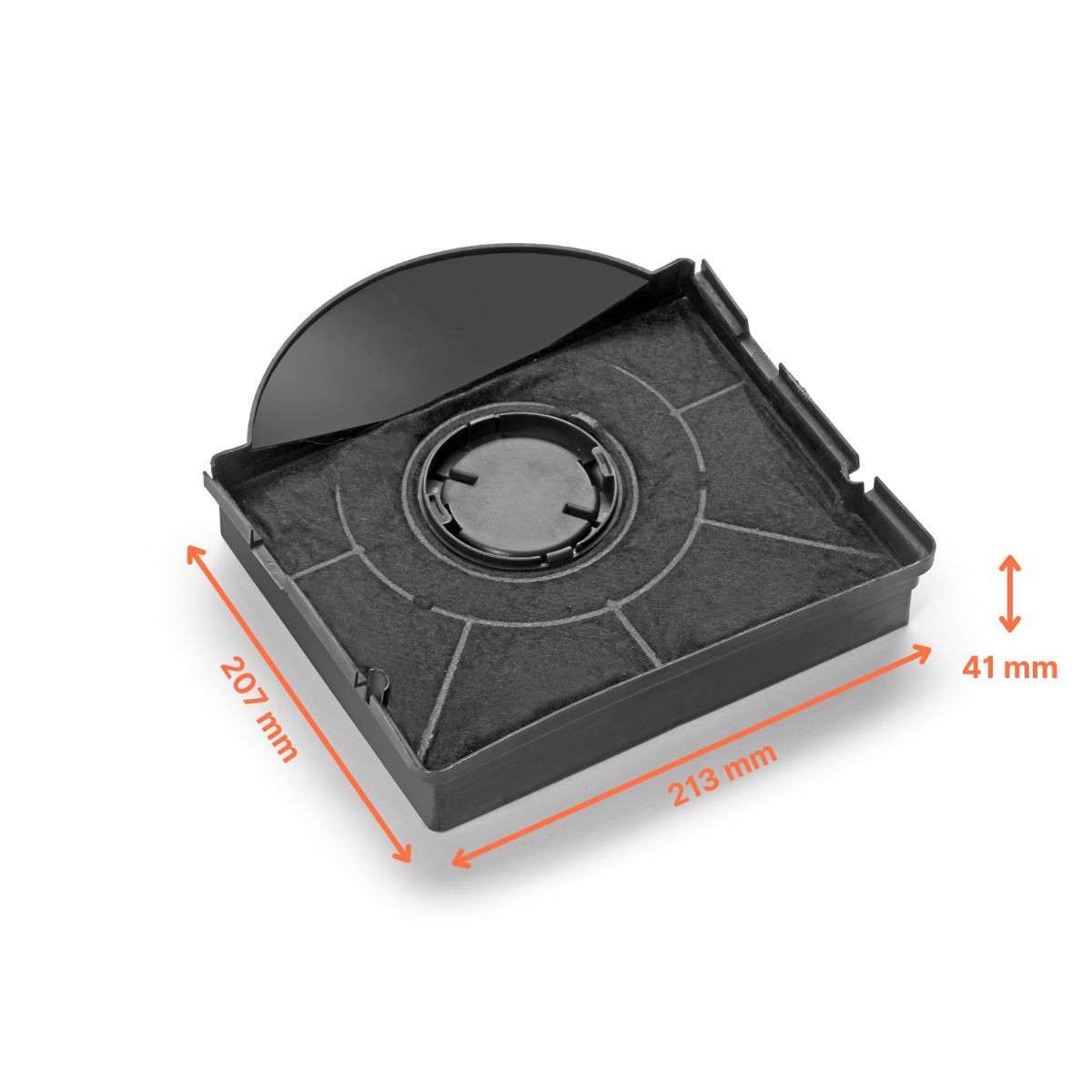 Aktivkohlefilter MCFE10/9029800555, Ersatzfilter, passend für Electrolux-Geräte