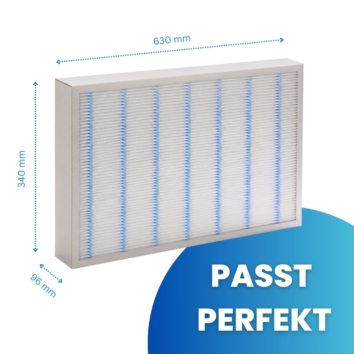 Filter passend für Exhausto VEX 330 H - Ersatzfilter-Set 1x F7 Zuluft, 1x M5 Abluft
