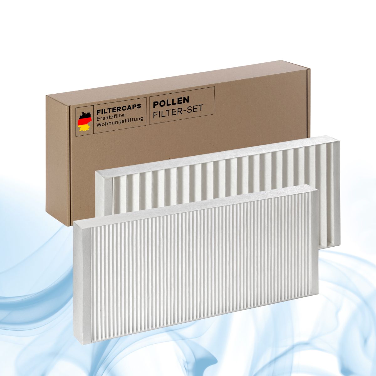 Ersatzfilter passend für Wernig W90-350 - Pollenfilter-Set G4, F7 von FILTERCAPS