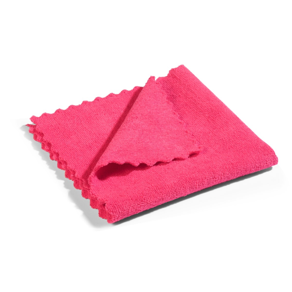 Mikrofaser Reinigungstuch mit Lasercut Rot