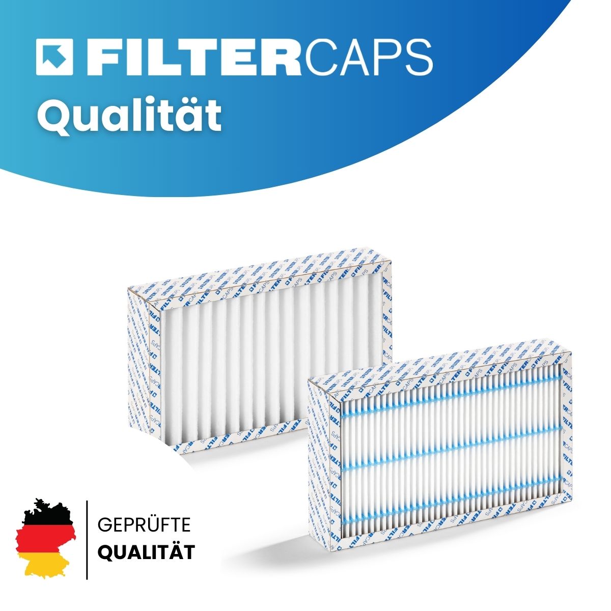 Zehnder ComfoAir 150 flat, Climos 100/150 - Ersatzfilter-Set 2x G4