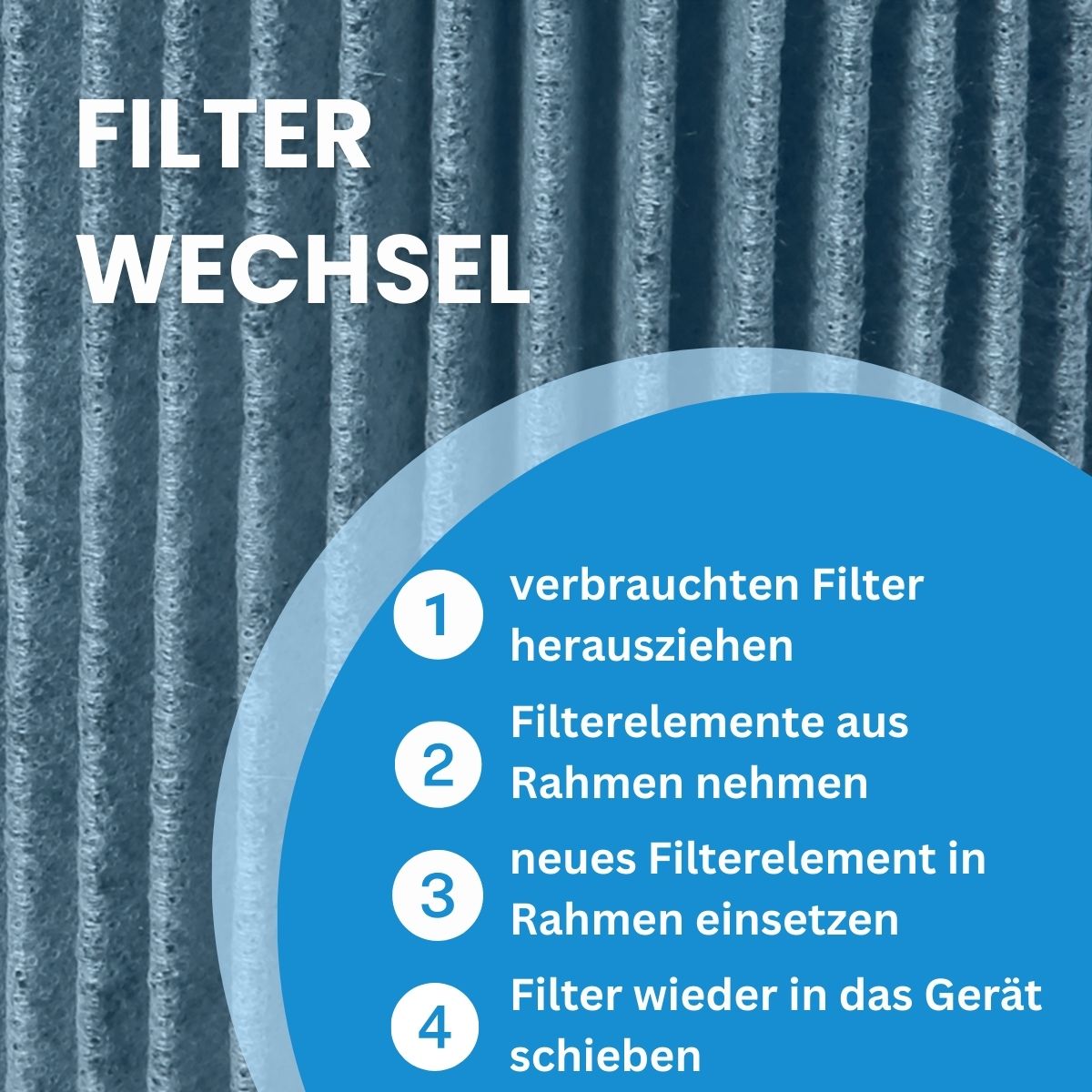 Zehnder ComfoAir 350, 500, 550 - Ersatz Filterset 2x Wechselrahmen + G4 Staubfilter & F7 Pollenfilter