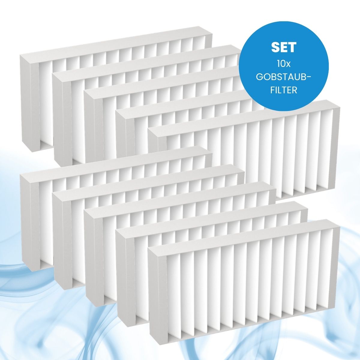 Filter passend für Pluggit Avent P300 (N) - Ersatzfilter-Set 10x G4