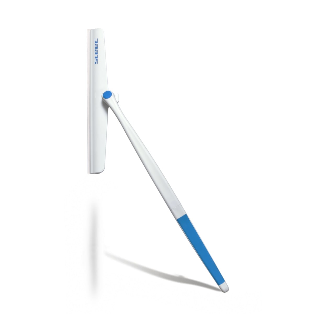 SLEEC Cleanline 360° Duschabzieher lang Hellblau/Weiss