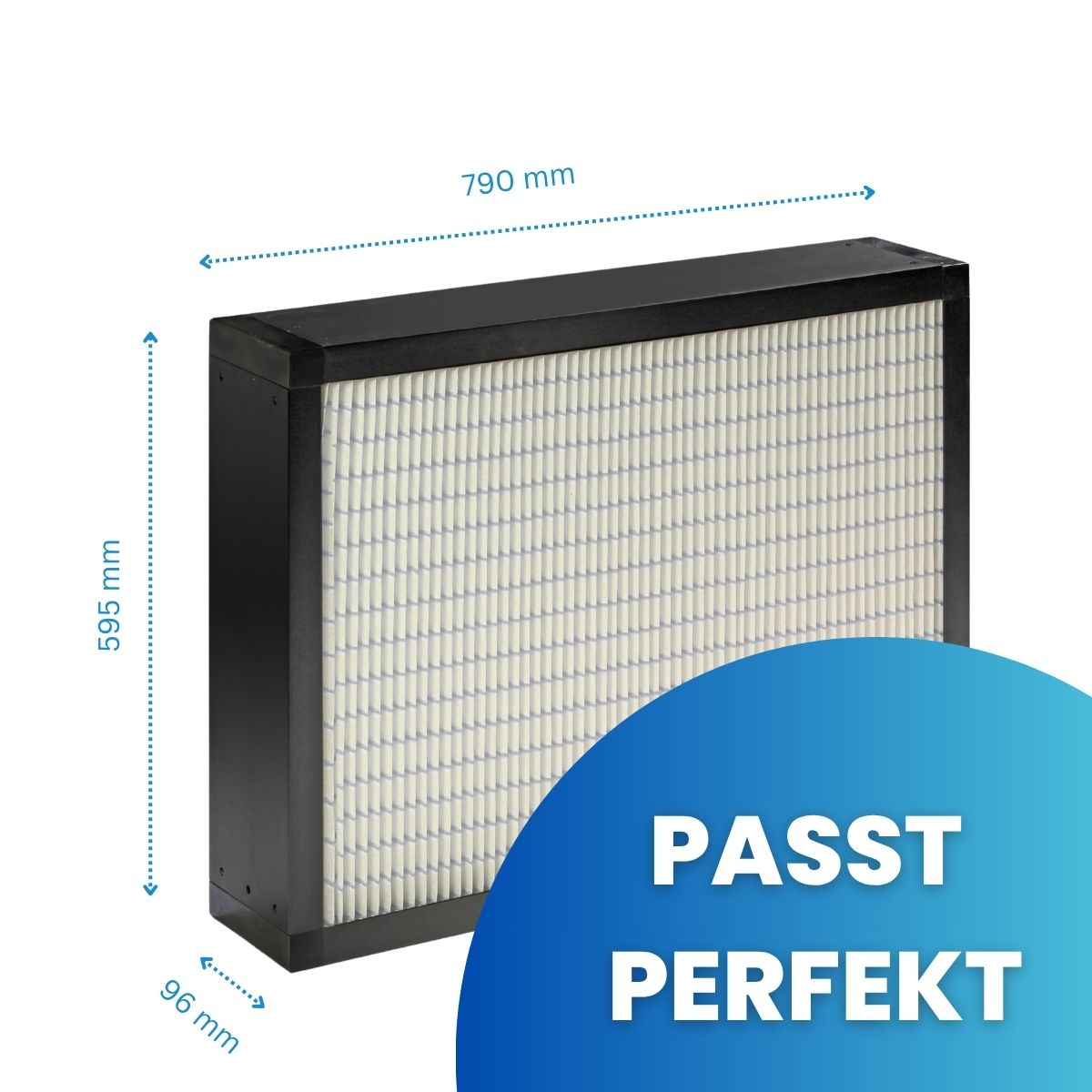 Hauptfilter Synthetik V-Protect passend für aeropur ecomax 100