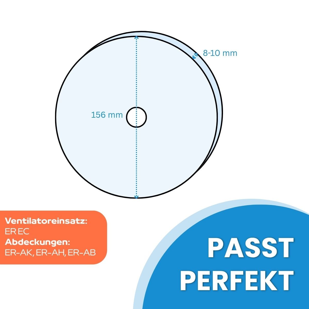 Maico ZF EC - Ersatzfiltermatten-Set 10x G2