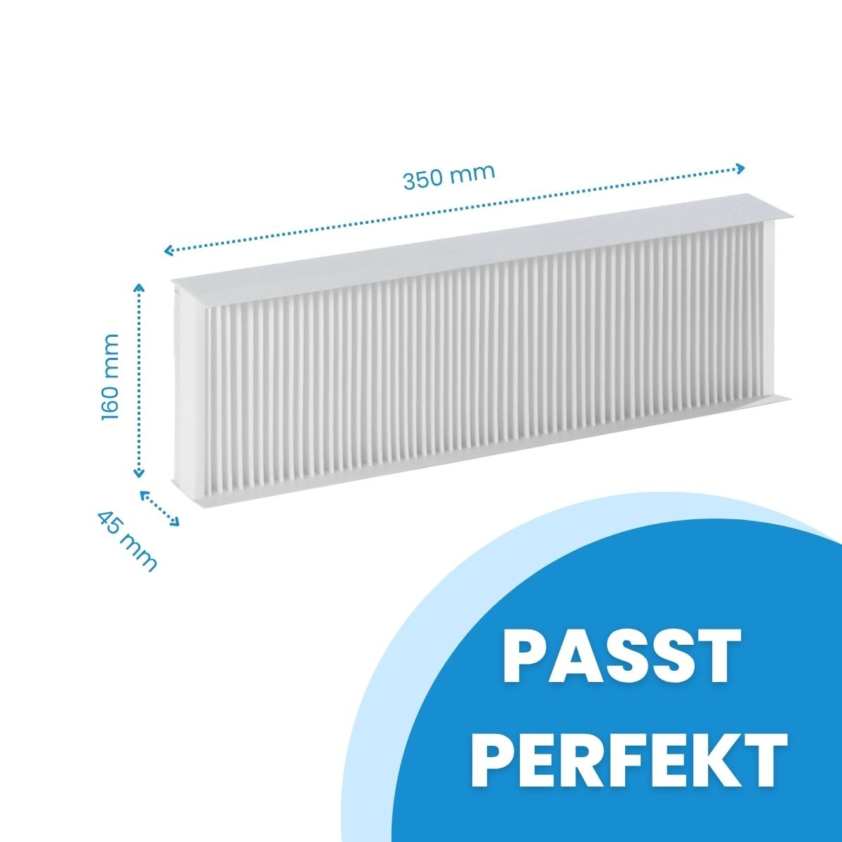 Pluggit Avent P300(N) - MeisterFilter-Set 1x G4, 1x F7 mit Bio-Aktivkohle