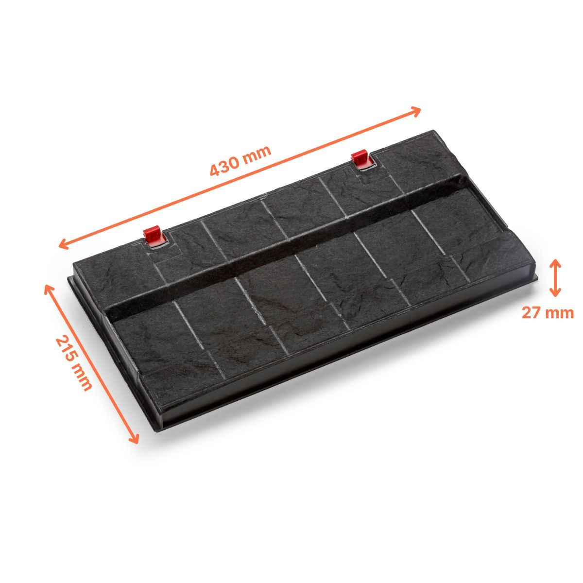 Aktivkohlefilter Typ 150/CHF150/1, Ersatzfilter, passend für WPRO-Geräte
