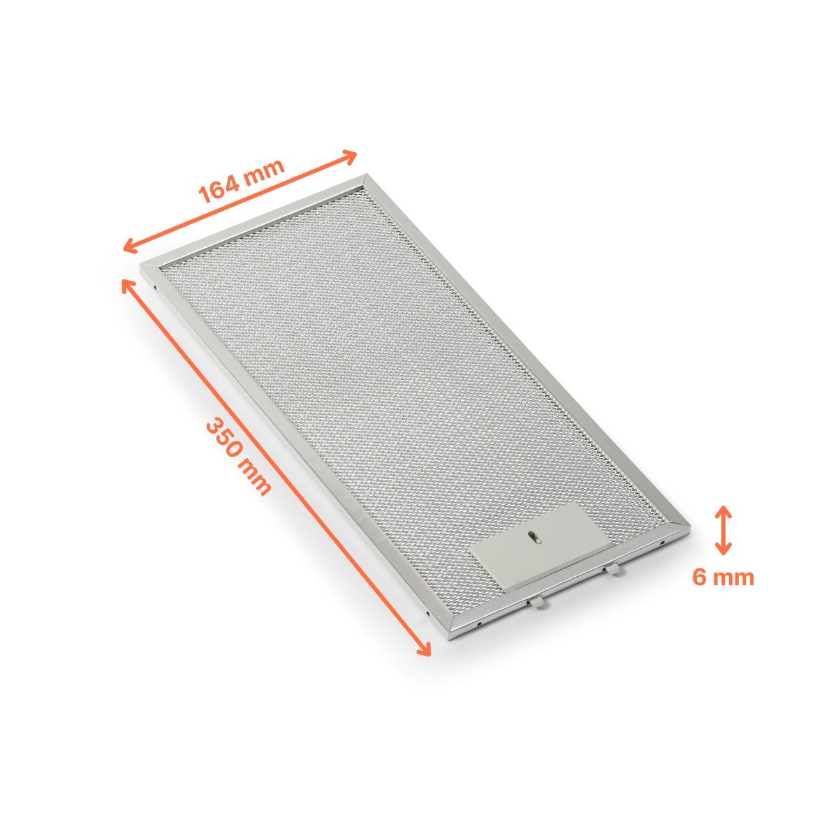 Bosch Metall-Fettfilter 435204 / 00435204 von FILTERCAPS 350x164x6 mm