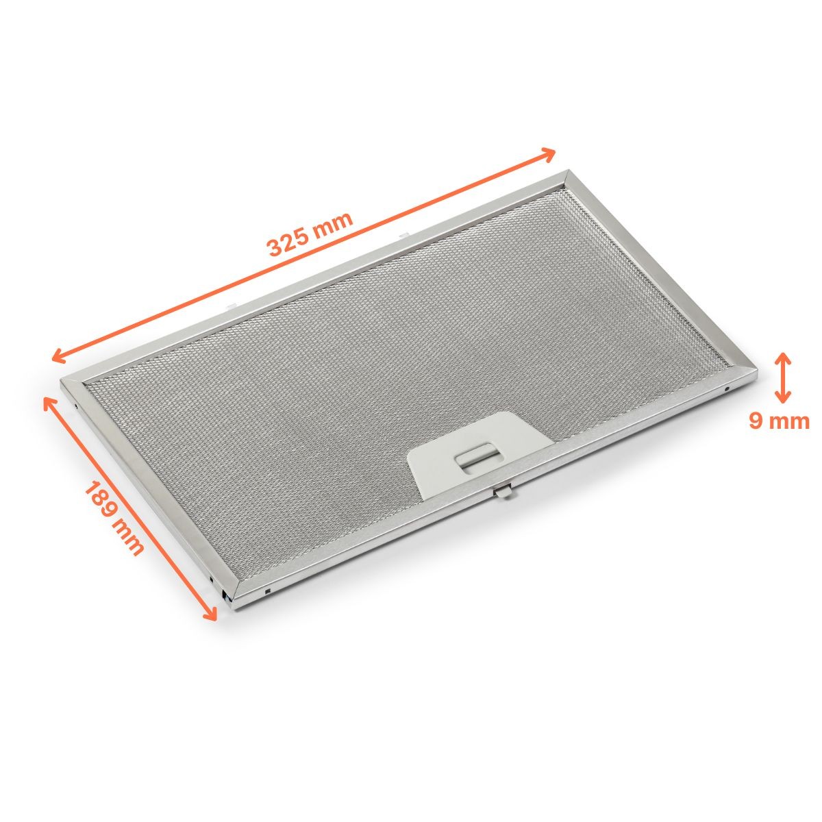 Smeg Metall-Fettfilter 4268962 von FILTERCAPS 325x189x9 mm