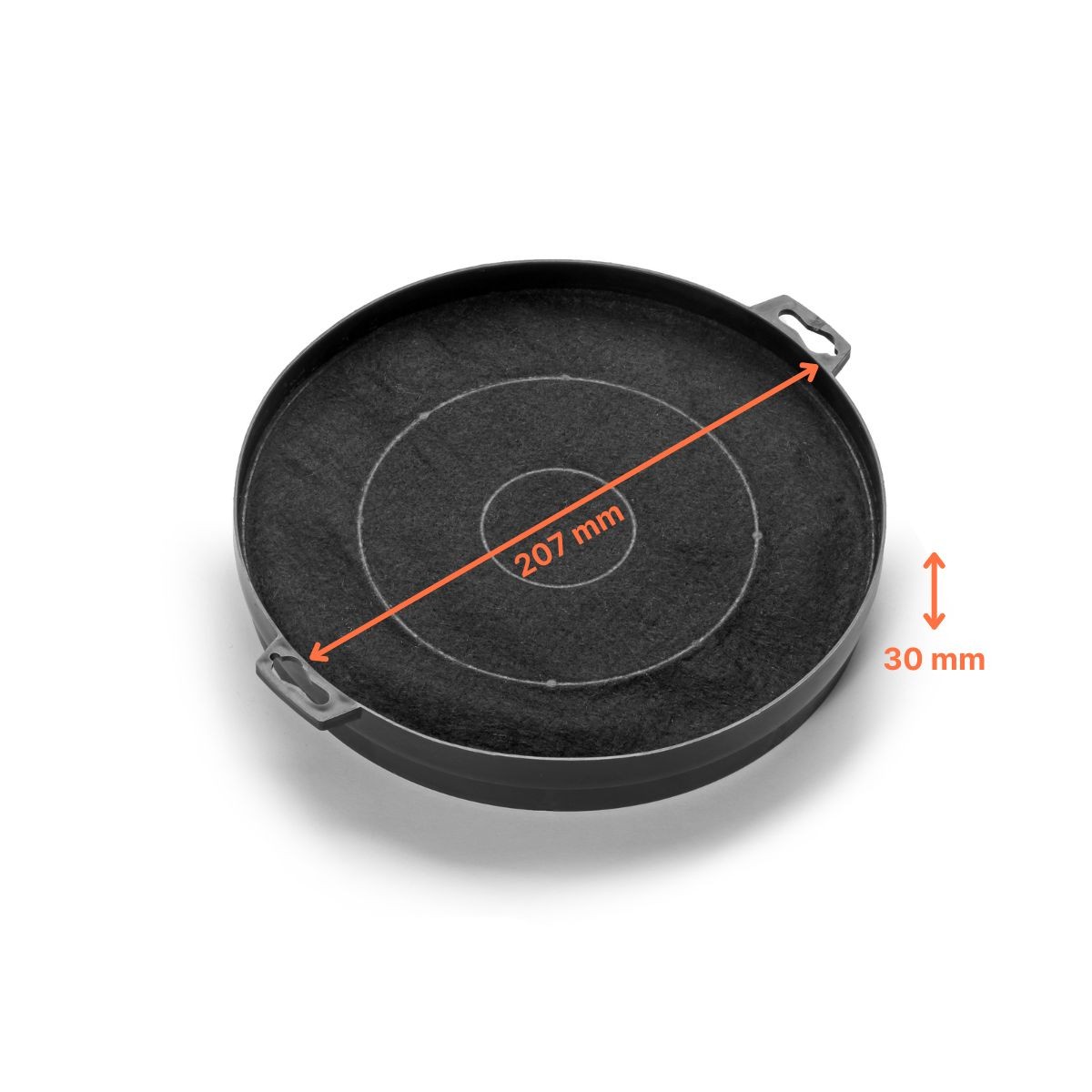 Aktivkohlefilter 02859391, Ersatz von FILTERCAPS, passend für EDESA-Geräte