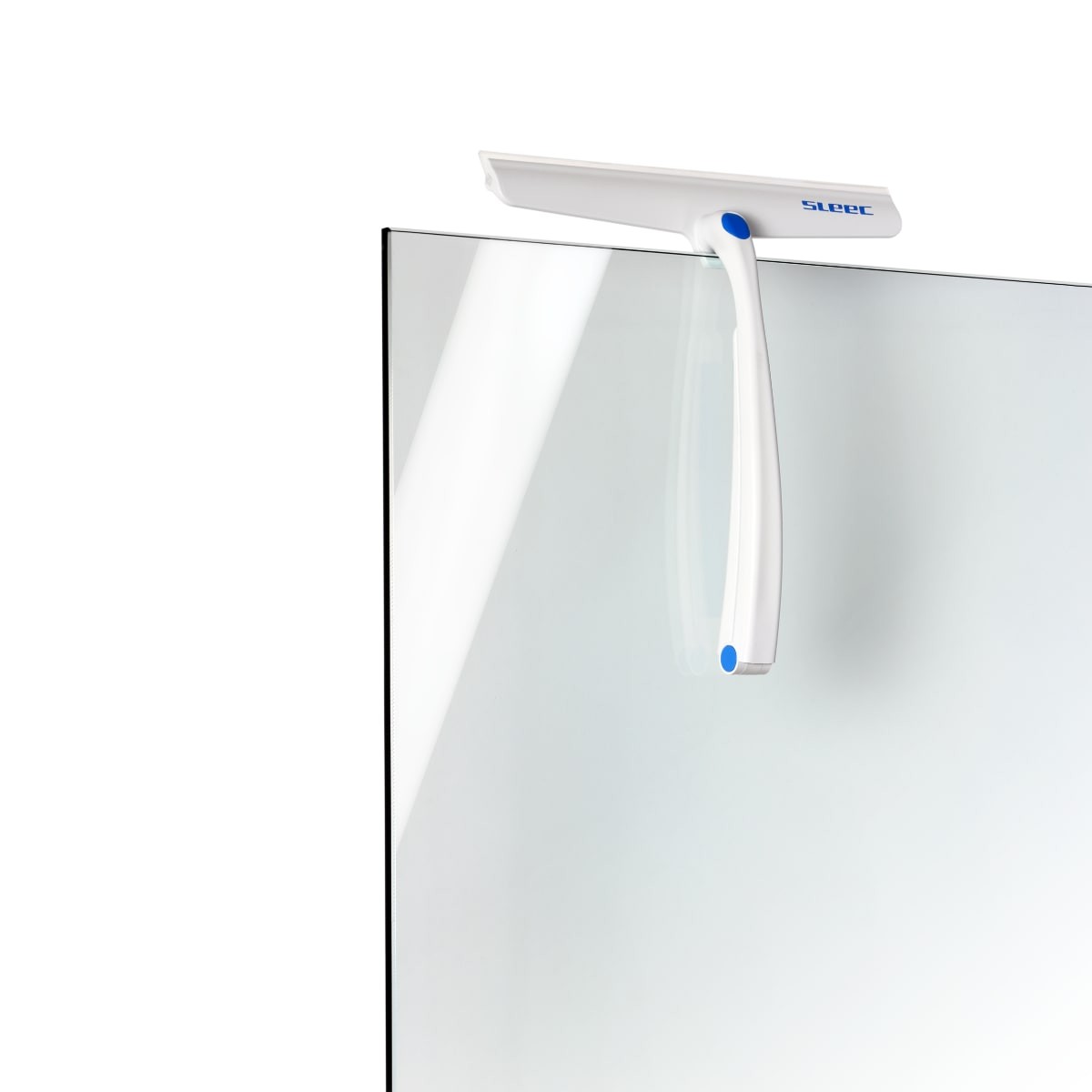 SLEEC Cleanline 360° Duschabzieher lang Hellblau/Weiss