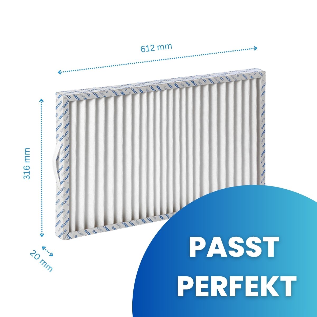 Abluftfilter passend für aeropur ecomax 100