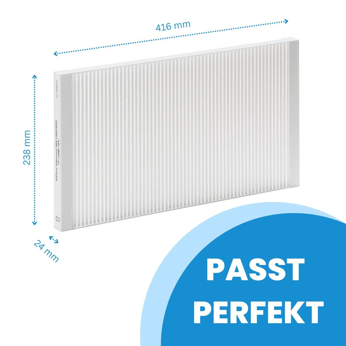 ViPure Original Feinfilter-Set - Vitovent 300 (300/400) - Originalfilter 1x G4, 2x F7