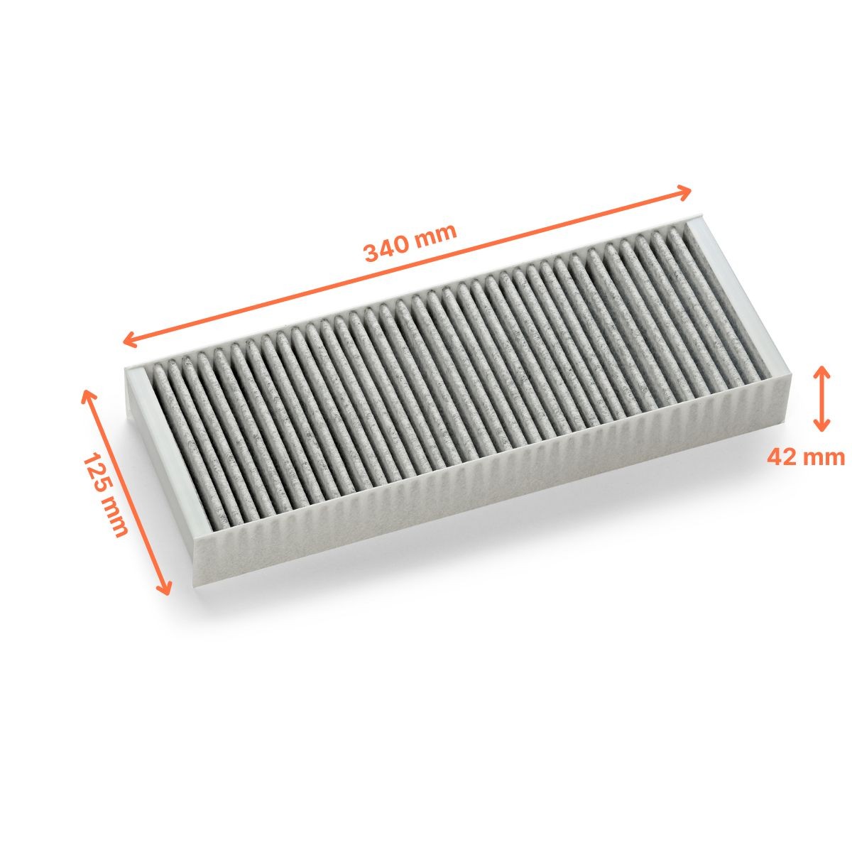 Bora Basic - Aktivkohle Dunstabzugshaube Ersatzfilter-Set 2 Stück - Premium von FILTERCAPS