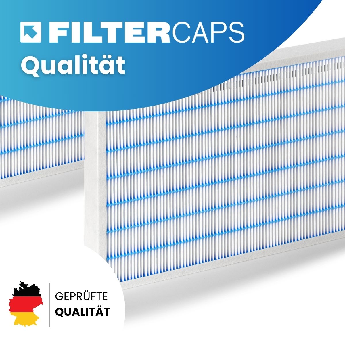 Filter passend für Exhausto CX 3020 - Ersatzfilter-Set 1x F7 Zuluft, 1x M5 Abluft