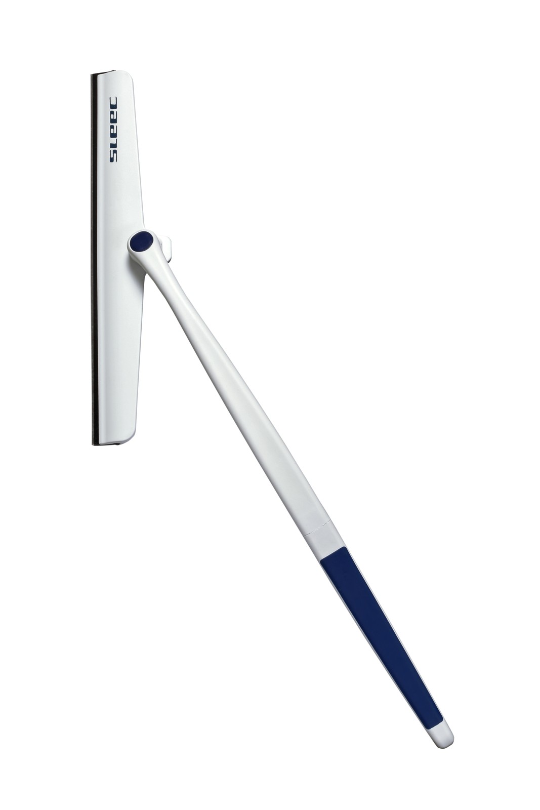 SLEEC Cleanline 360° Duschabzieher lang Blau/Weiss