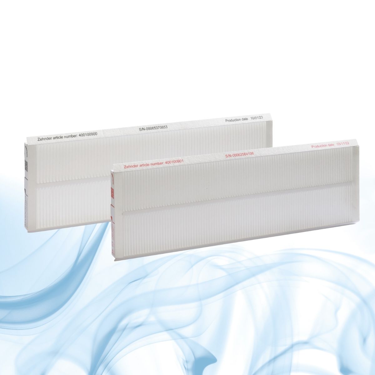 Zehnder ComfoAir Q350, 450, 600, E350 - Originalfilter-Set 1x G4, 1x F7