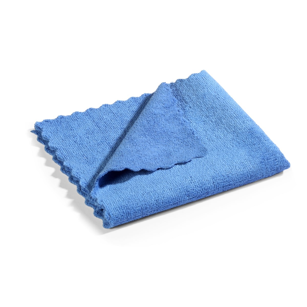 Mikrofaser Reinigungstuch mit Lasercut Blau
