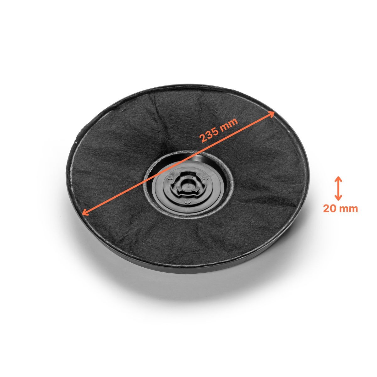 Aktivkohlefilter 11005735/CZ5101X0, Ersatzfilter, passend f&uuml;r Constructa-Ger&auml;te