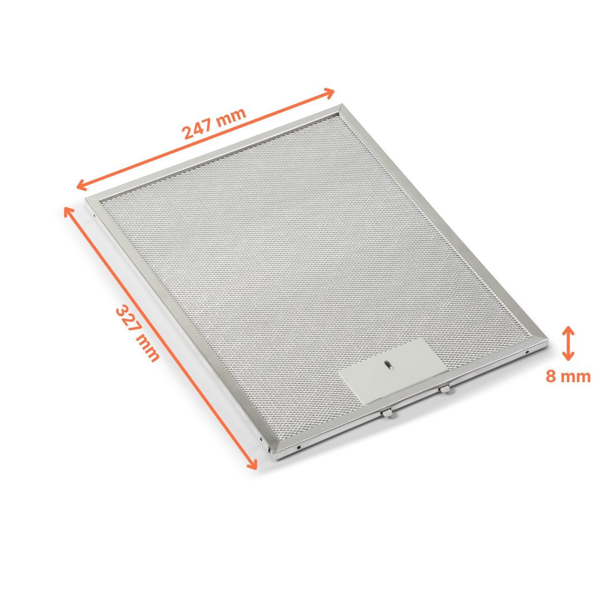 AEG Metall-Fettfilter 50293009002 von FILTERCAPS 327x247x8 mm