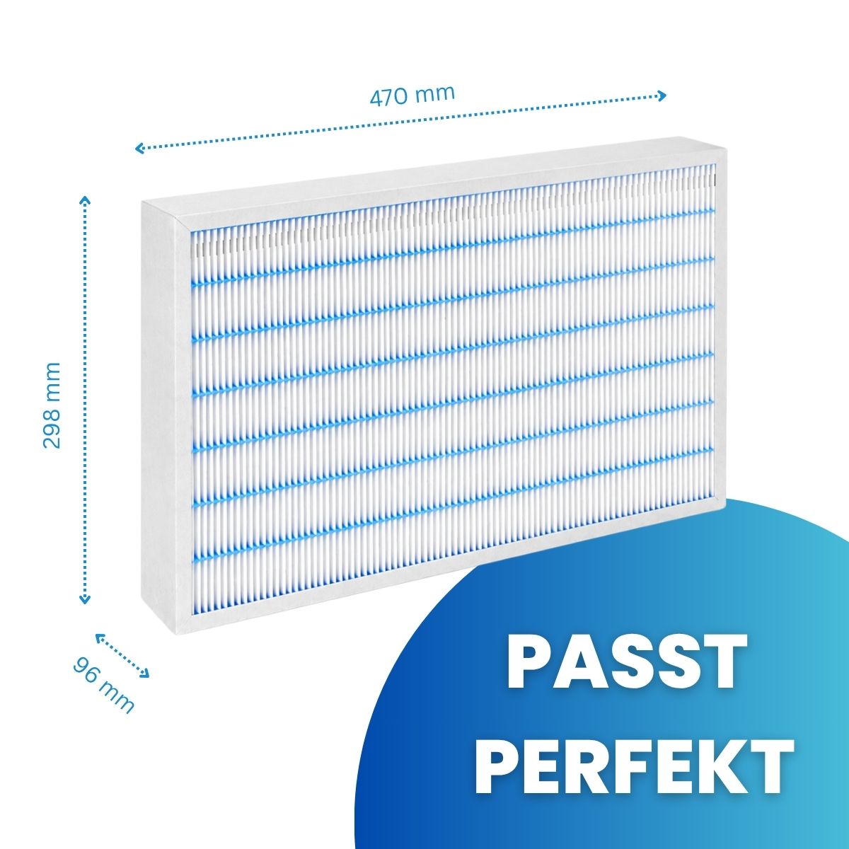 Filter passend für Exhausto CX 3020 - Ersatzfilter-Set 1x F7 Zuluft, 1x M5 Abluft