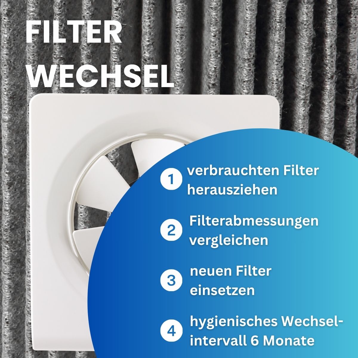 Filter passend für ComfoSpot XR