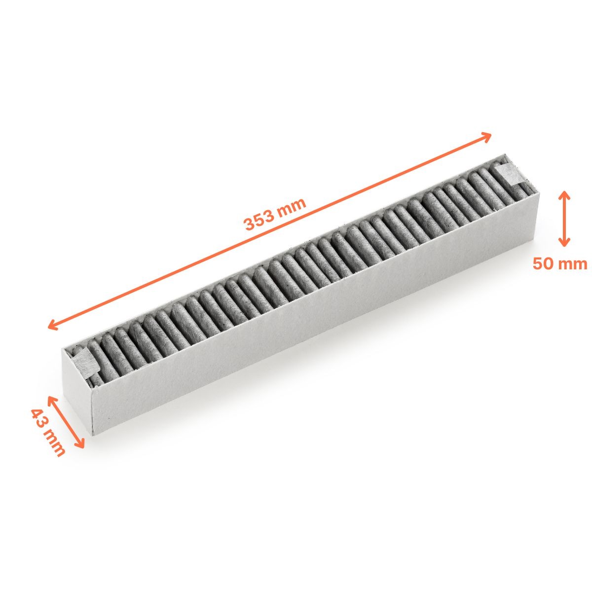 Aktivkohlefilter DKF 30-P, Ersatz von FILTERCAPS, passend f&uuml;r Miele-Ger&auml;te