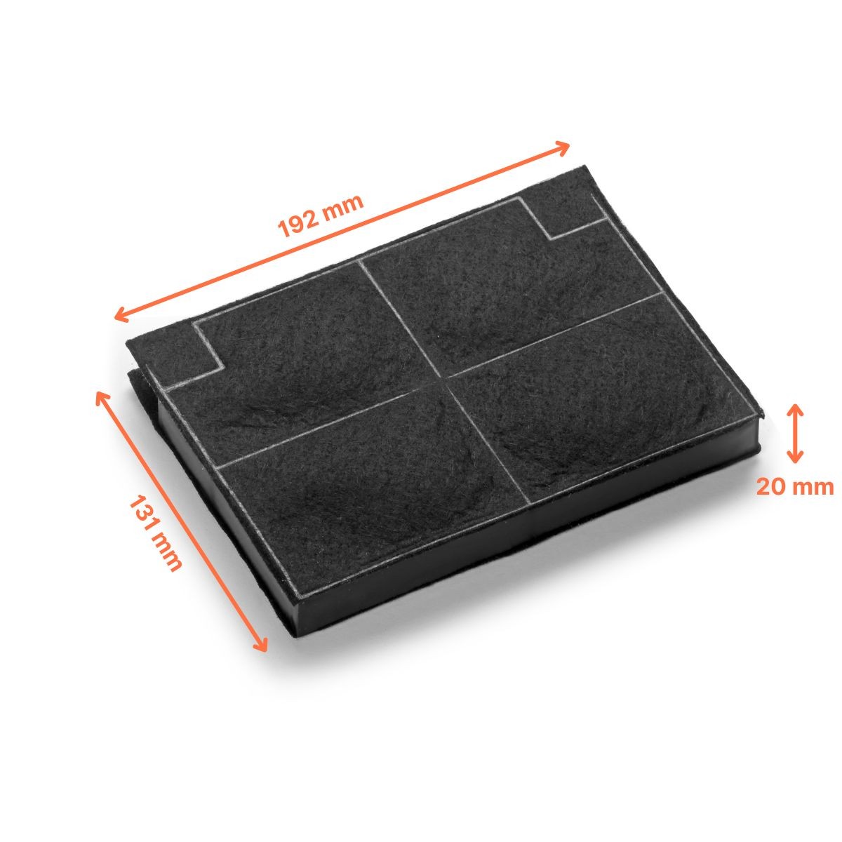 Sauter Dunstabzugshauben-Filter 77X8246 von FILTERCAPS