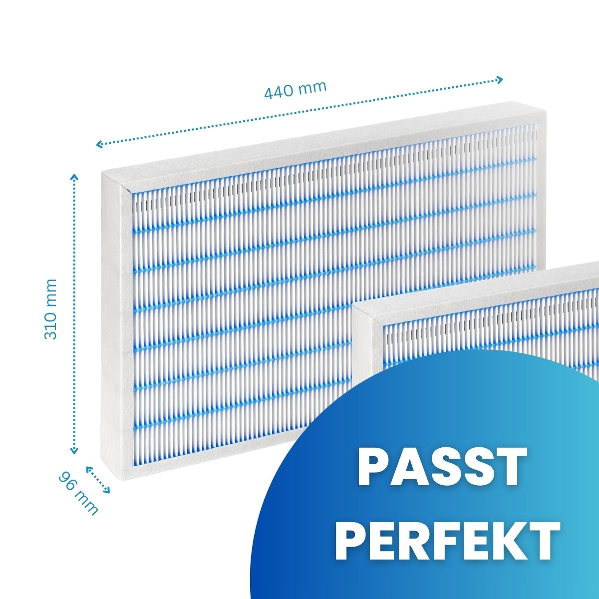 Vallox-Heinemann Vario 1000 und 1100 - Ersatzfilter-Set 1x M5, 1x F7