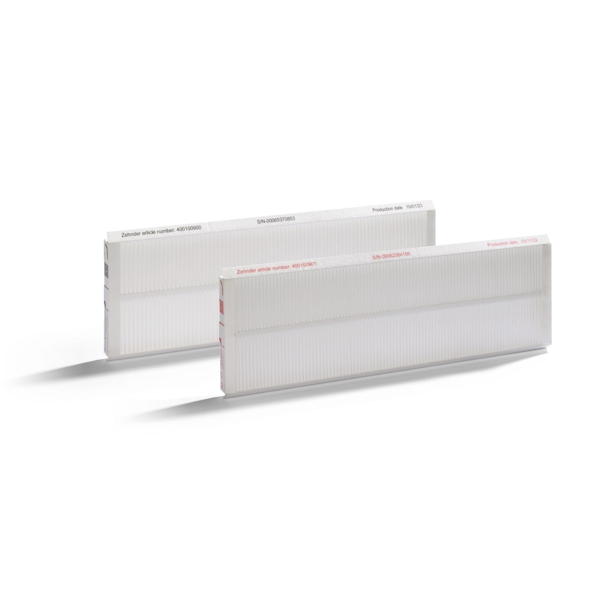 Zehnder ComfoAir Q350, 450, 600, E350 - Originalfilter-Set 1x G4, 1x F7