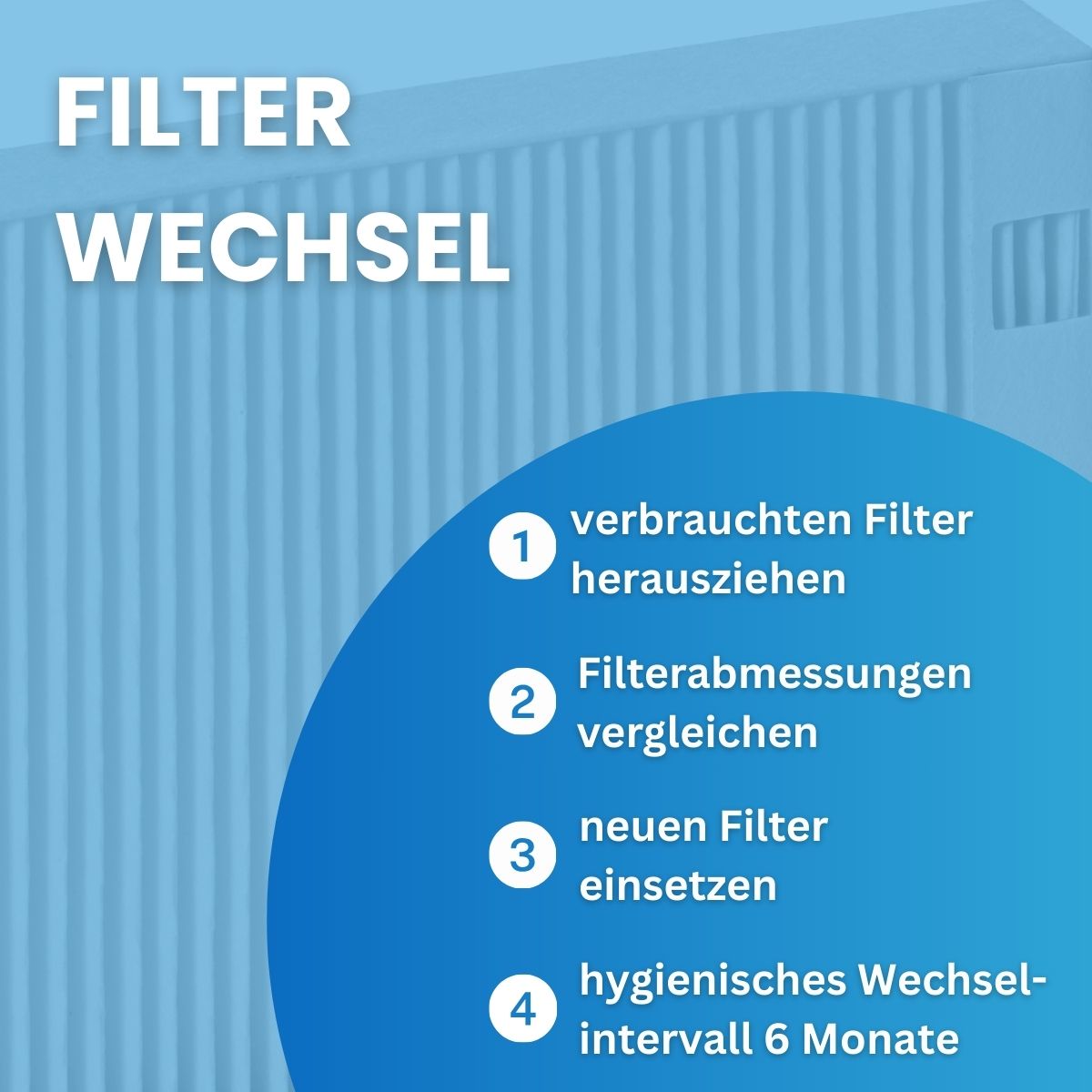 Vaillant RecoVAIR 275, 350 - Ersatzfilter-Set 1x G3 (G4), 1x M6 (F7)