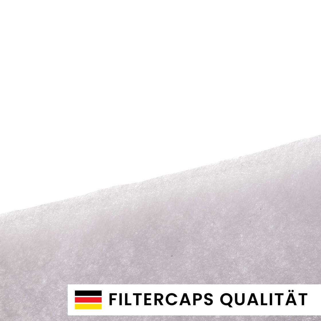 Rundfilter 10x G4 aus Filtermatte für Abluftventile und dezentrale