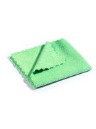 Mikrofaser Reinigungstuch mit Lasercut Grün
